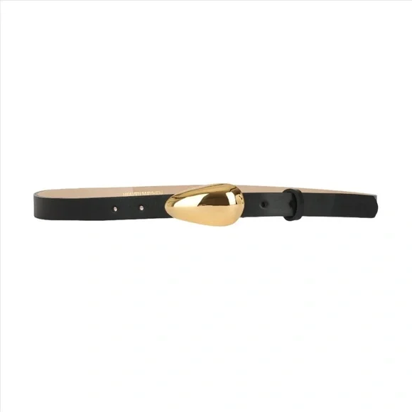 Heaven Mayhem leather belt NWT Heaven Mayhem Bean Buckle Leather Belt | Neiman Marcus main image 4